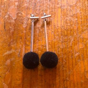 Pom-Pom Sterling Silver Earrings